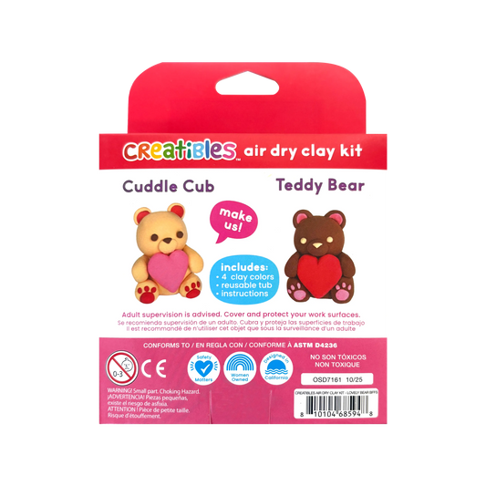Creatibles: Air Dry Clay Kit - Lovely Bears