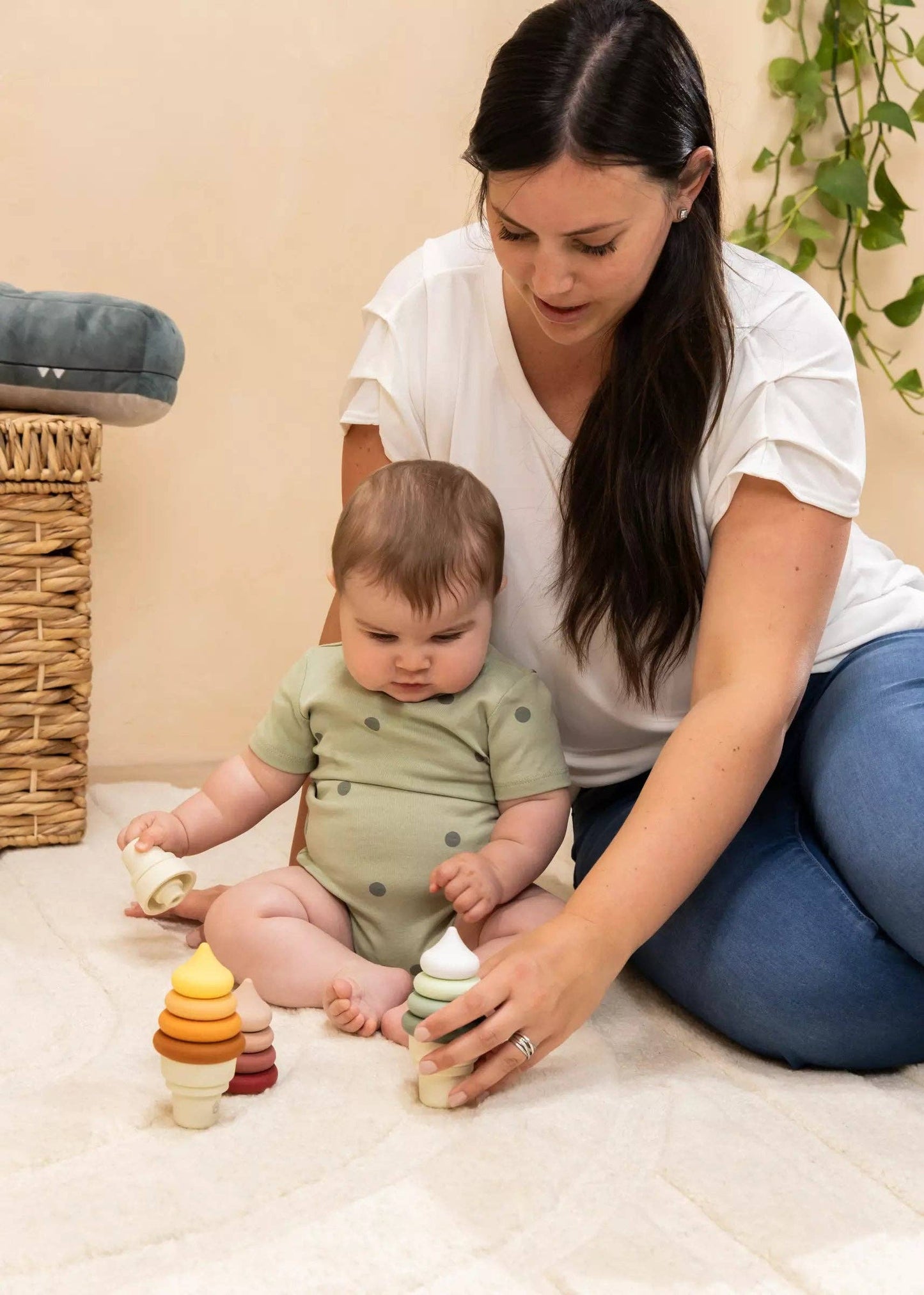 Silicone Stackable Ice Cream Cones