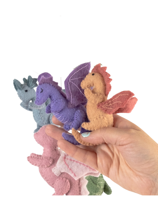 Felt Dragon