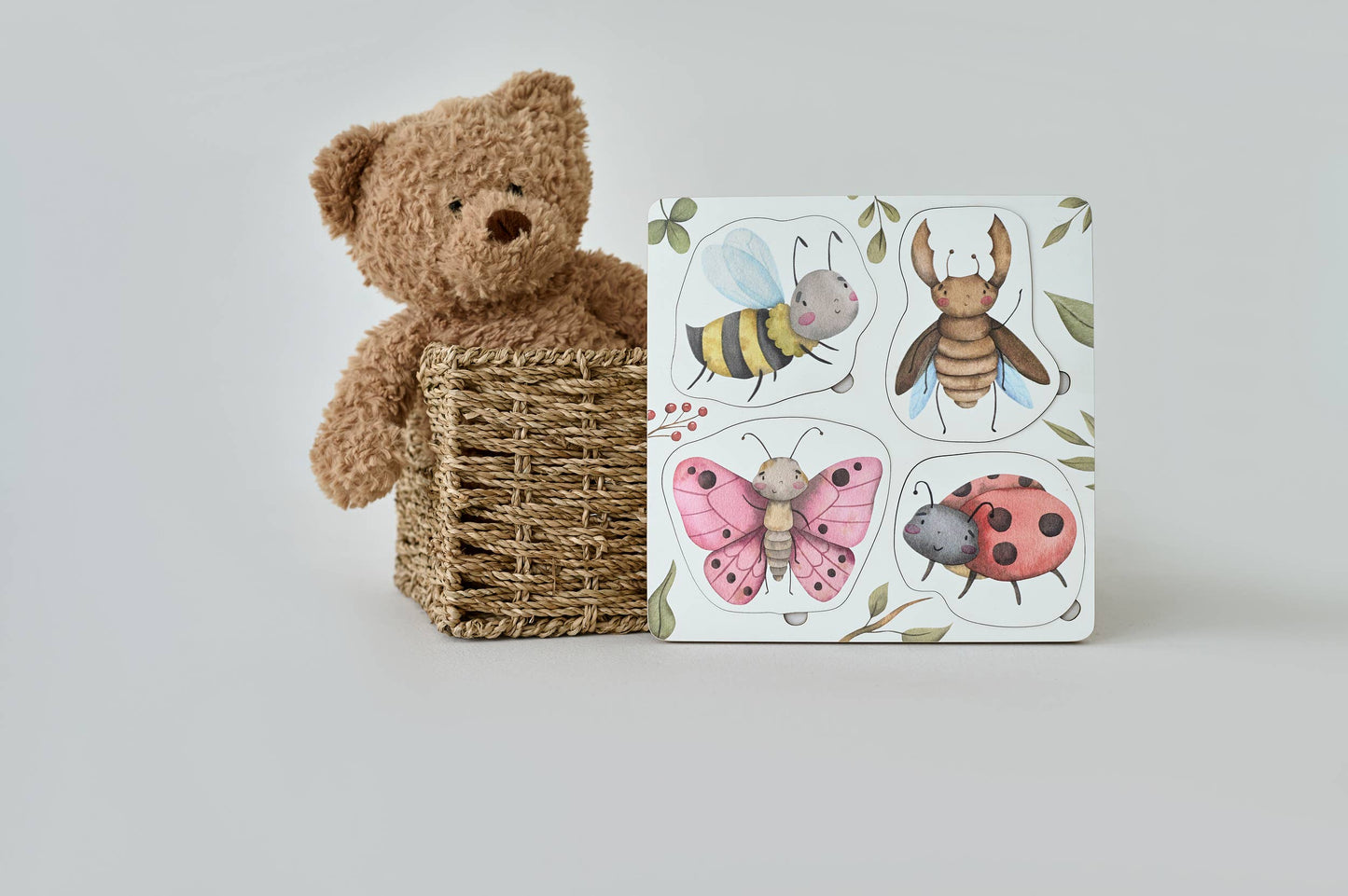 Insects' Life Cycle Wooden Puzzle