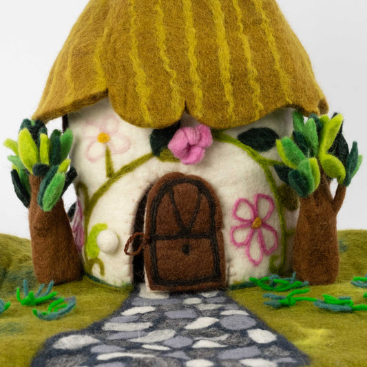 Felt House - Fairy Country Cottage