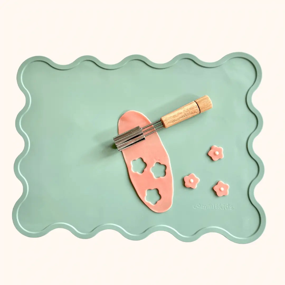 Silicon Play Mat - Sage