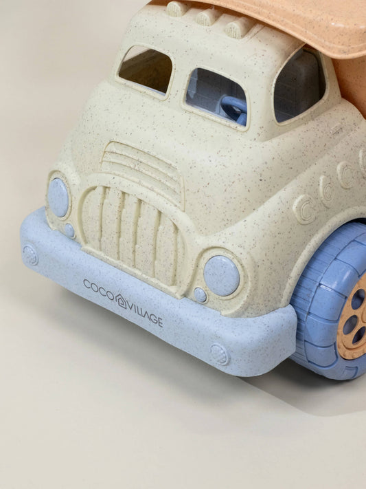 Wheat Straw Sand Toy Set Dump Truck & Accessories