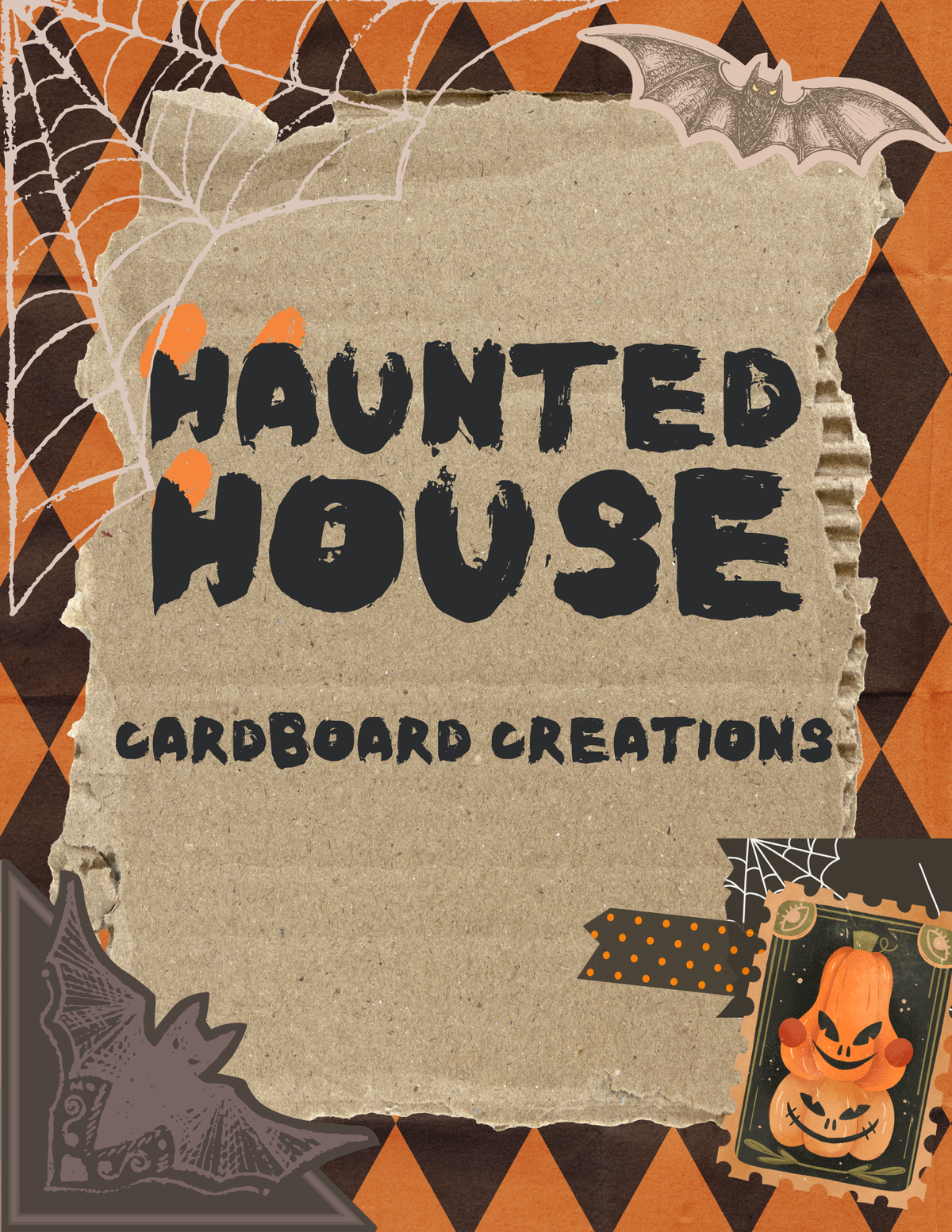 Haunted House Cardboard Creations