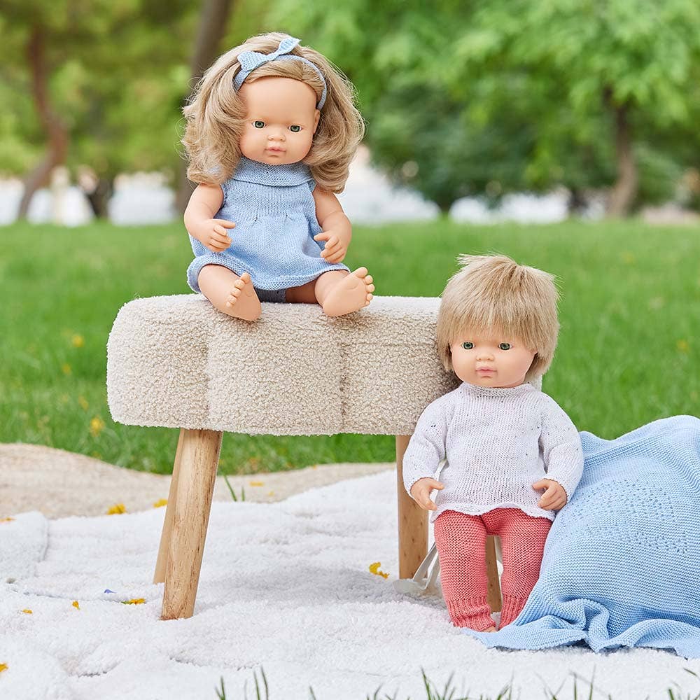 Caucasian Boy Blonde 15" Doll