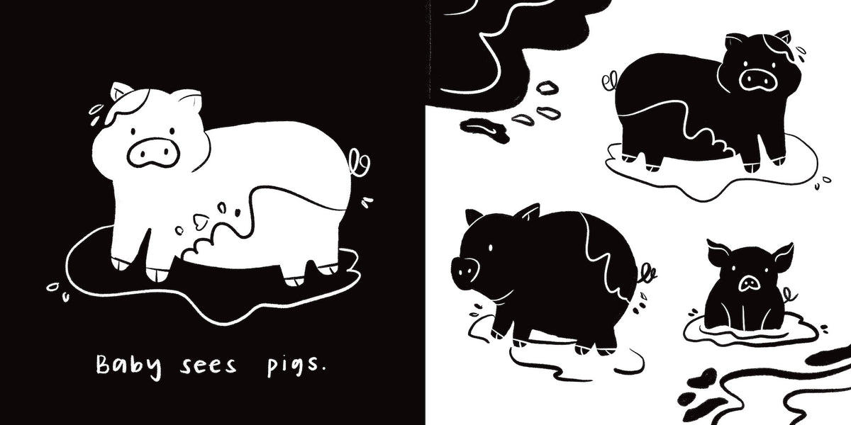 Baby Sees Farm Animals