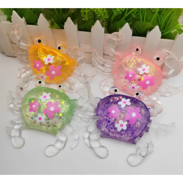 Maltose Glitter Crab Squishy