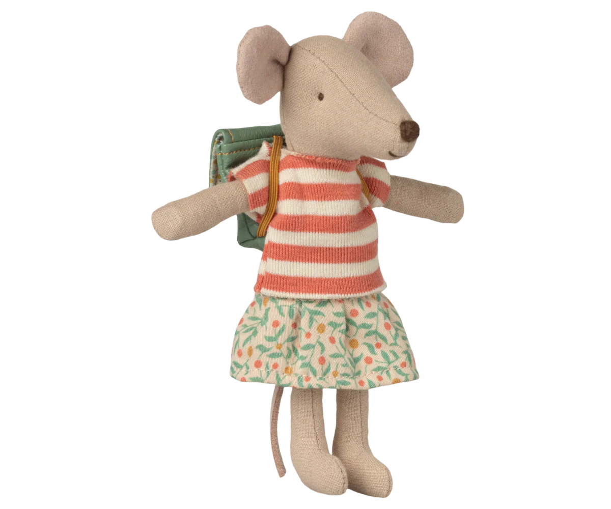 Clothes and Bag (Big Sister Mouse) - Green