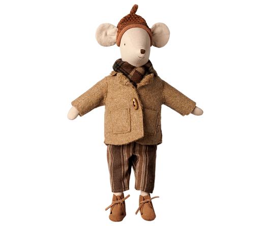 Jacket and Scarf (Medium Mouse)