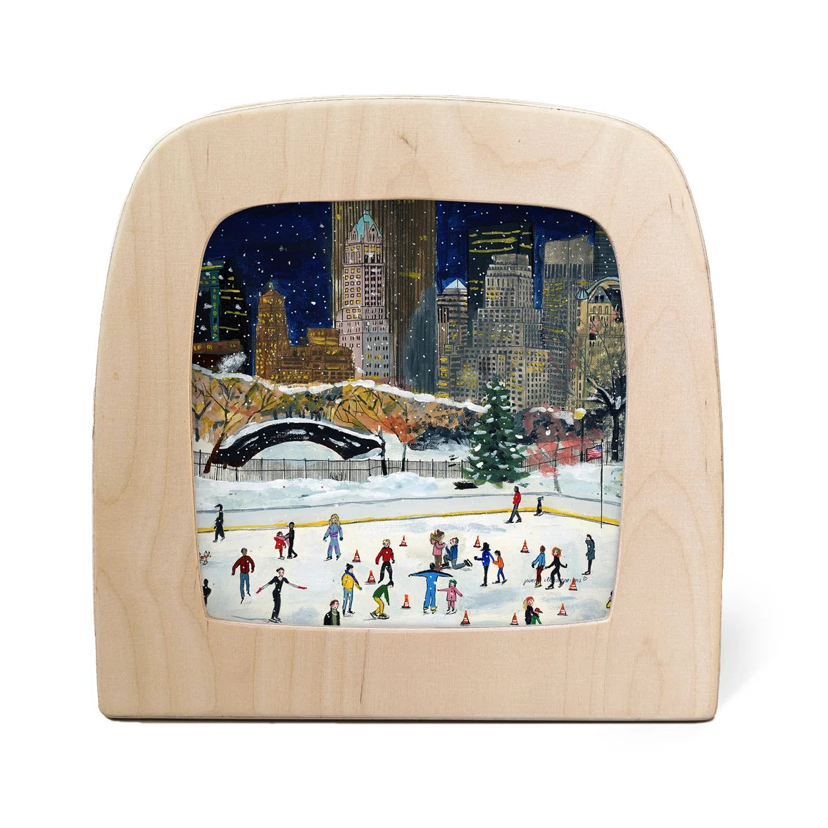 Gwen's Illustrations Silhouette - Christmas in New York