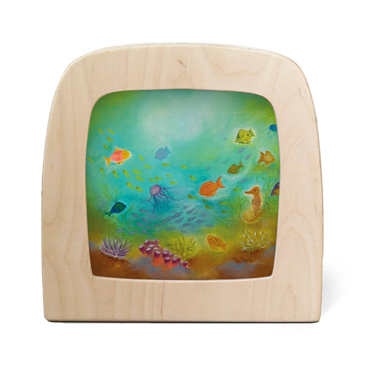 Baukje Exler silhouette - Underwater World