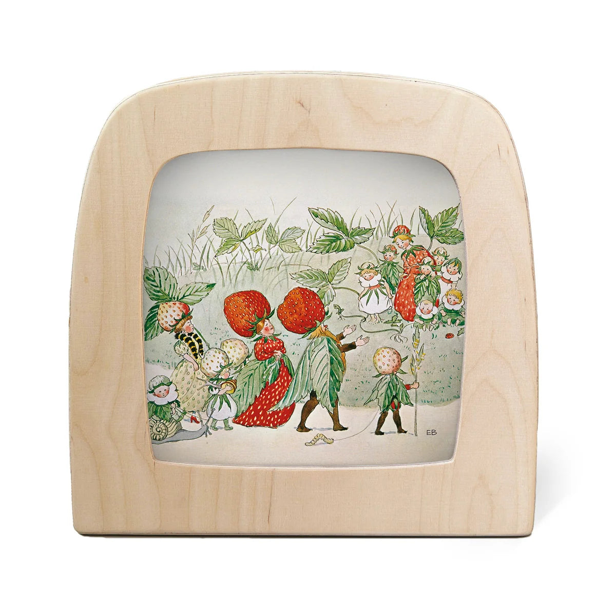 Elsa Beskow Silhouette - Christopher's Garden - Family Strawberry