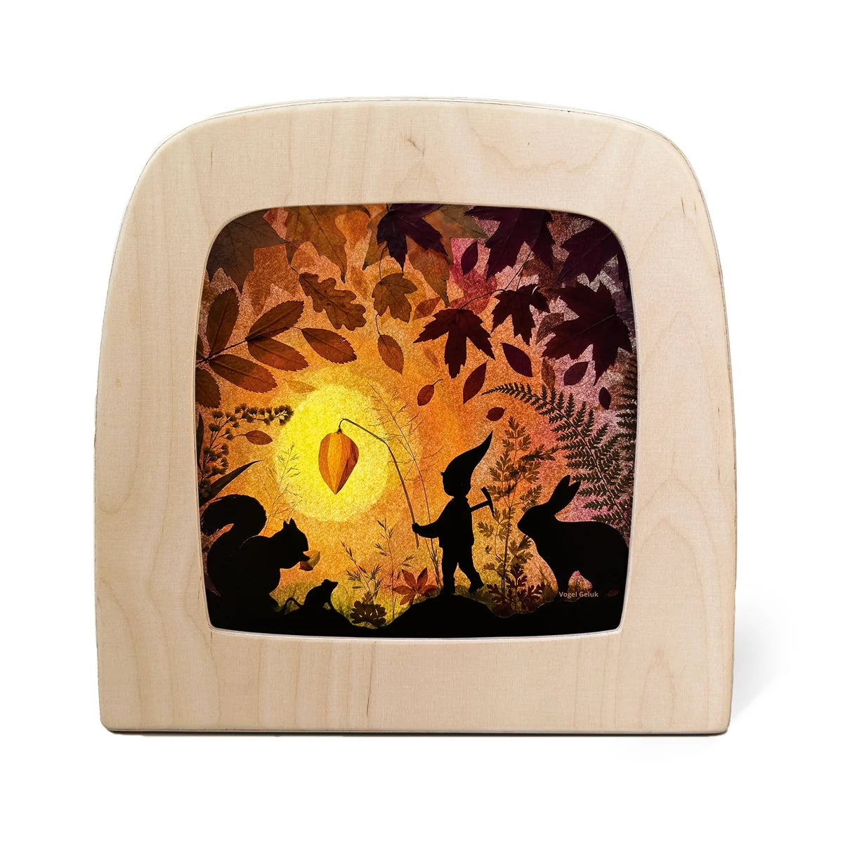 Vogel Geluk silhouette - Little Lantern