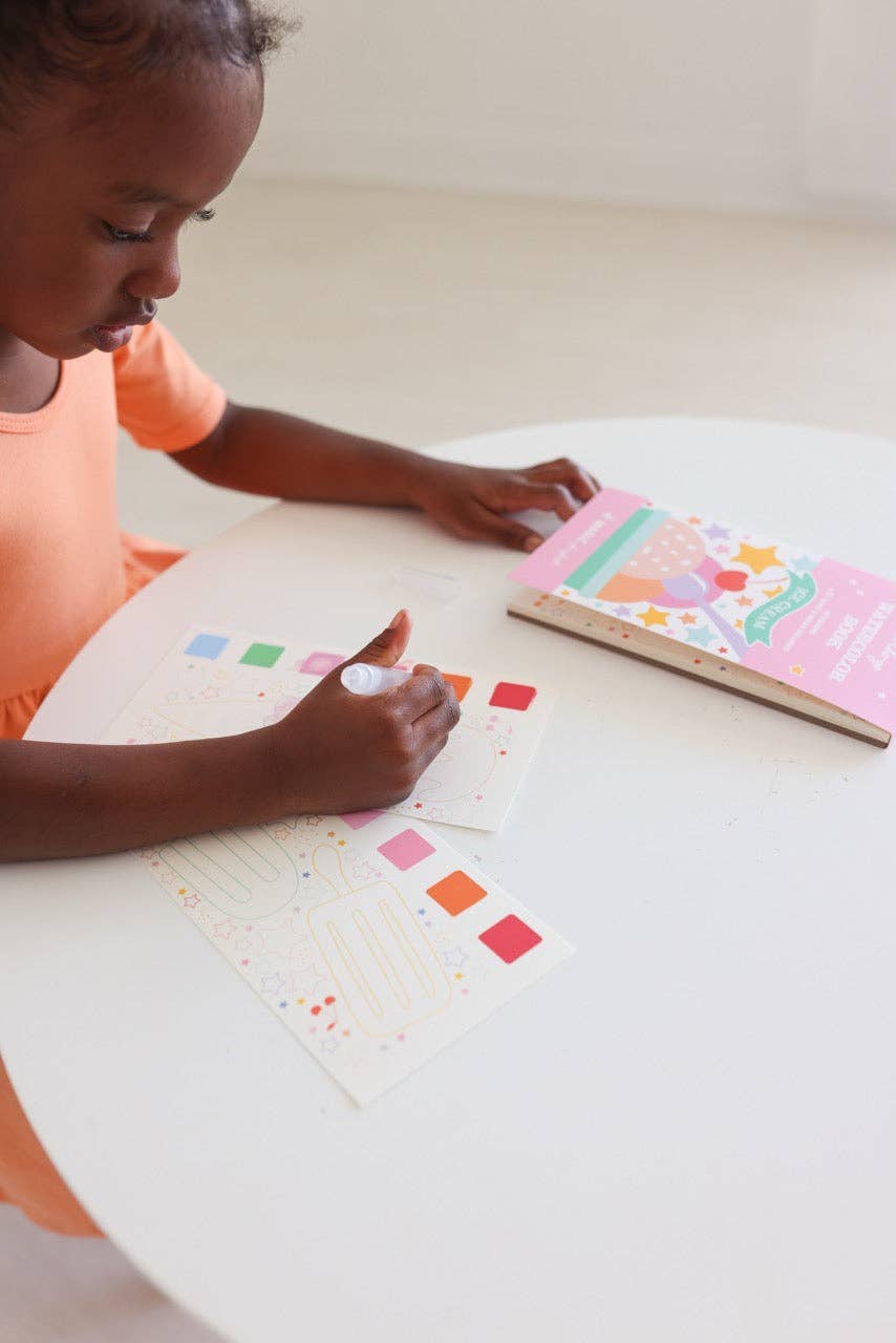 Ice Cream Watercolor Book