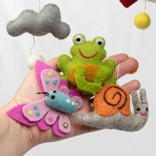 Baby Mobile - Spring Garden Friends