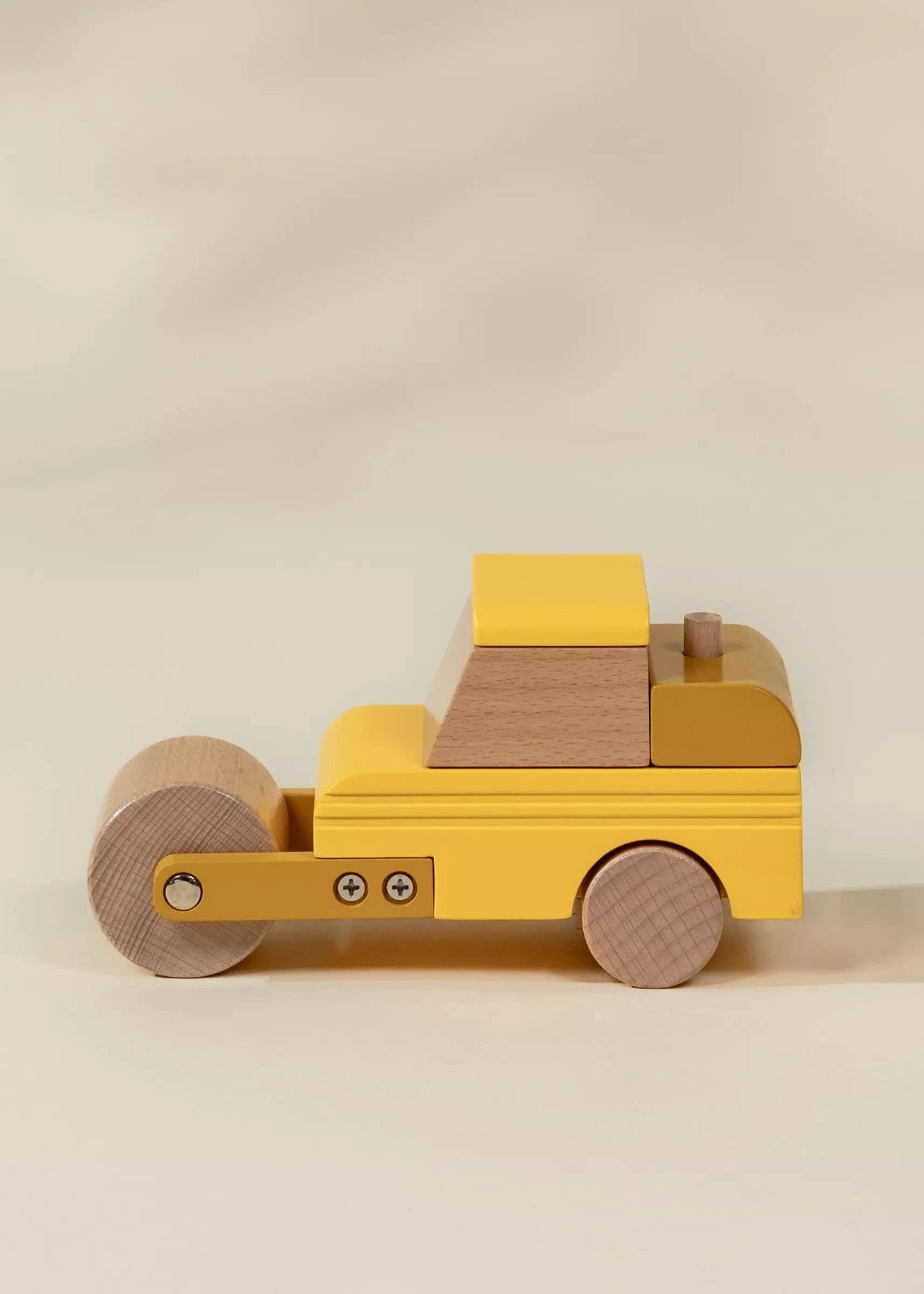 Wooden Construction Vehicle - Compactor
