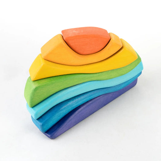 Wooden Rainbow Stacker