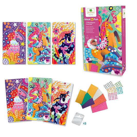 Stick'n Fun - Mosaic Unicorn