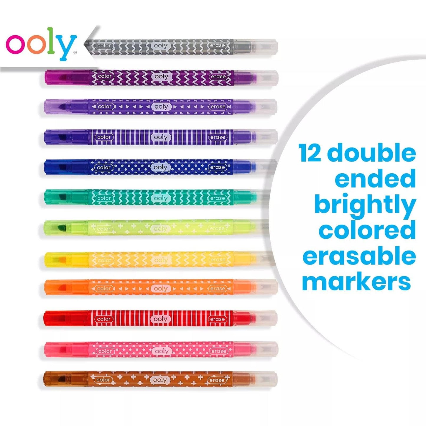 Make no Mistake!: Erasable Markers (Set of 12)