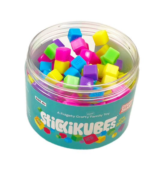 StickiKubes Tub - Neon Colors
