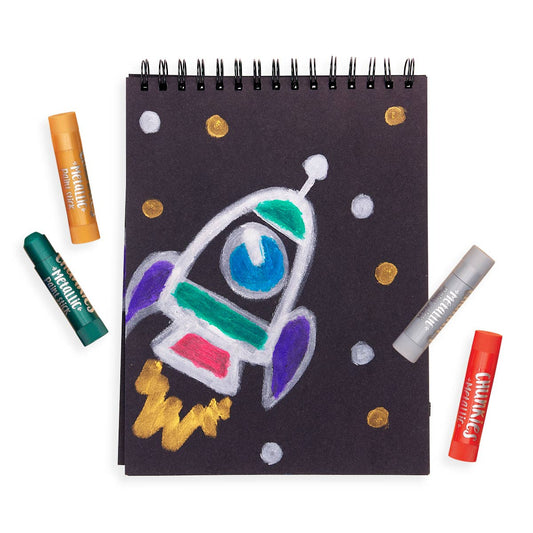 Chunkies Paint Sticks: Metallic - Set of 6