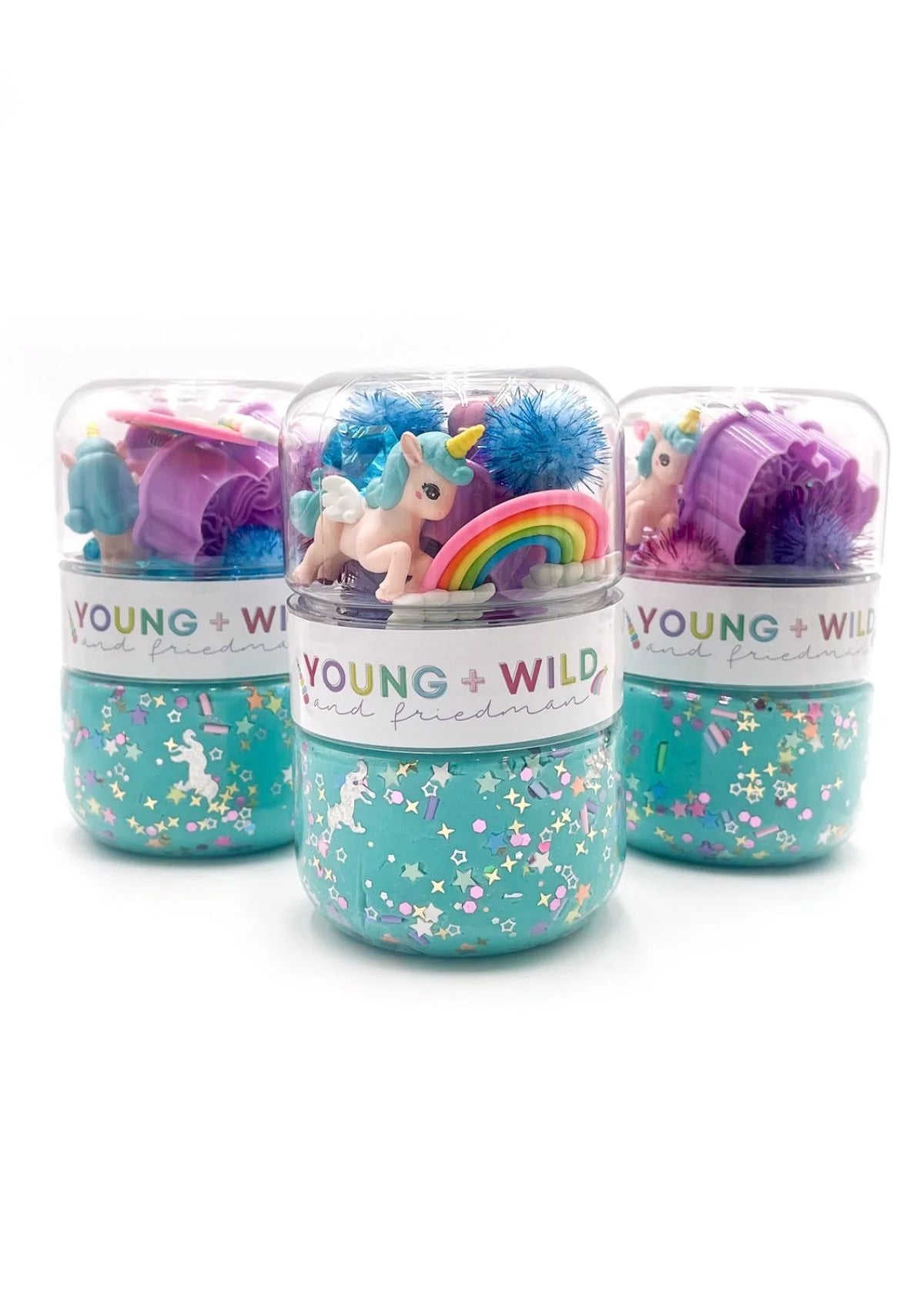 YWF Grab & Go Dough Jar - Unicorn
