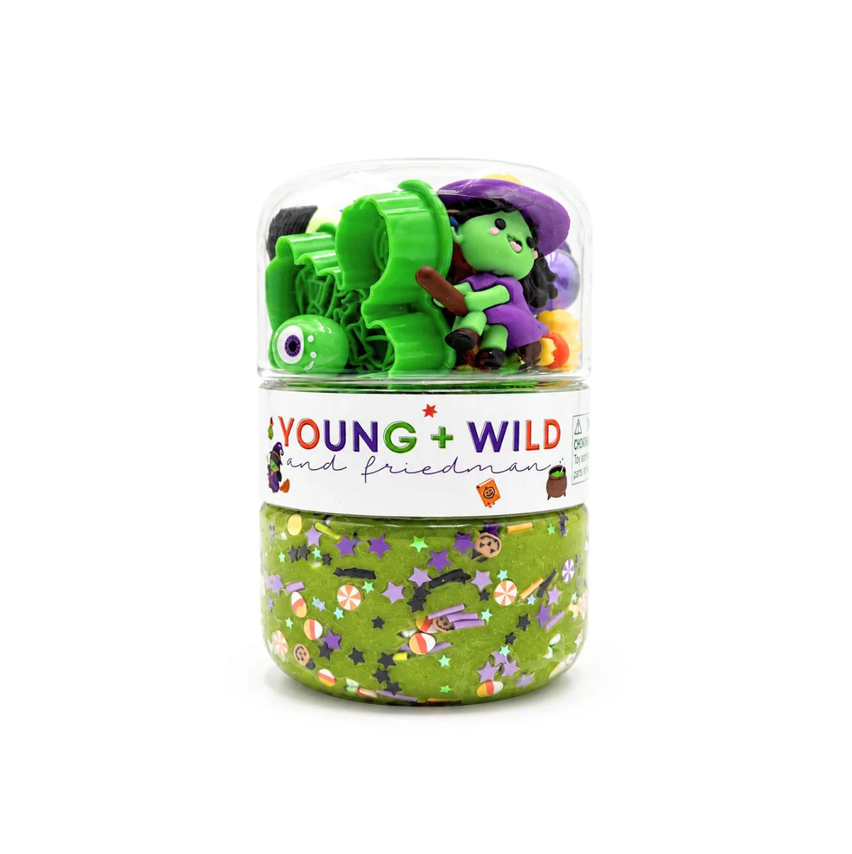 YWF Grab & Go Dough Jar - Witch