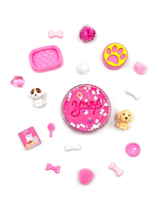 YWF Grab & Go Dough Jar - Pink Pet Shop