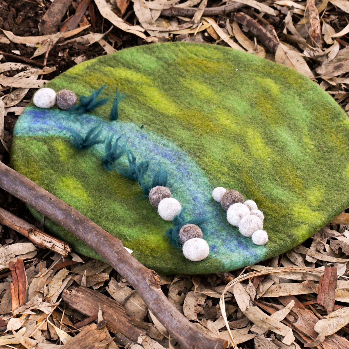 RIVER ROUND PLAY MAT PLAYSCAPE