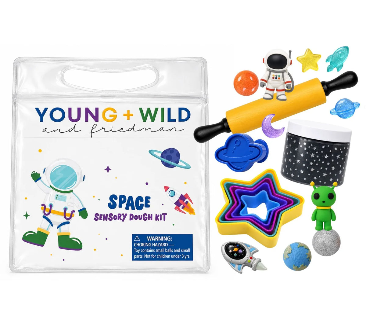 YWF Sensory Dough Bag - Space