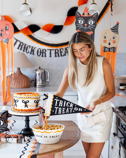 VHP1315 - Trick or Treat Felt Pennant
