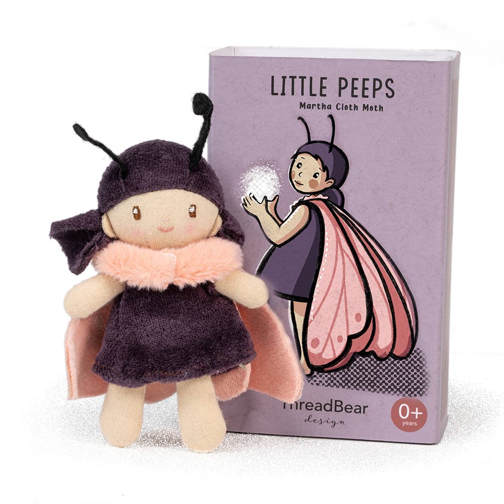 ThreadBear | Little Peeps Martha Cloth Moth
