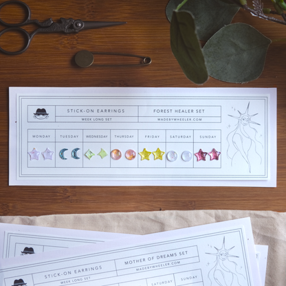 Mother of Dreams Stick-On Earring Set