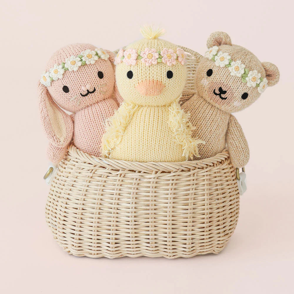 Baby Bunny (Rose with Ivory Floral)