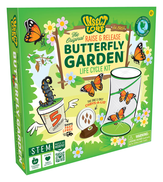 Butterfly Garden® Growing Kit with PREPAID Voucher