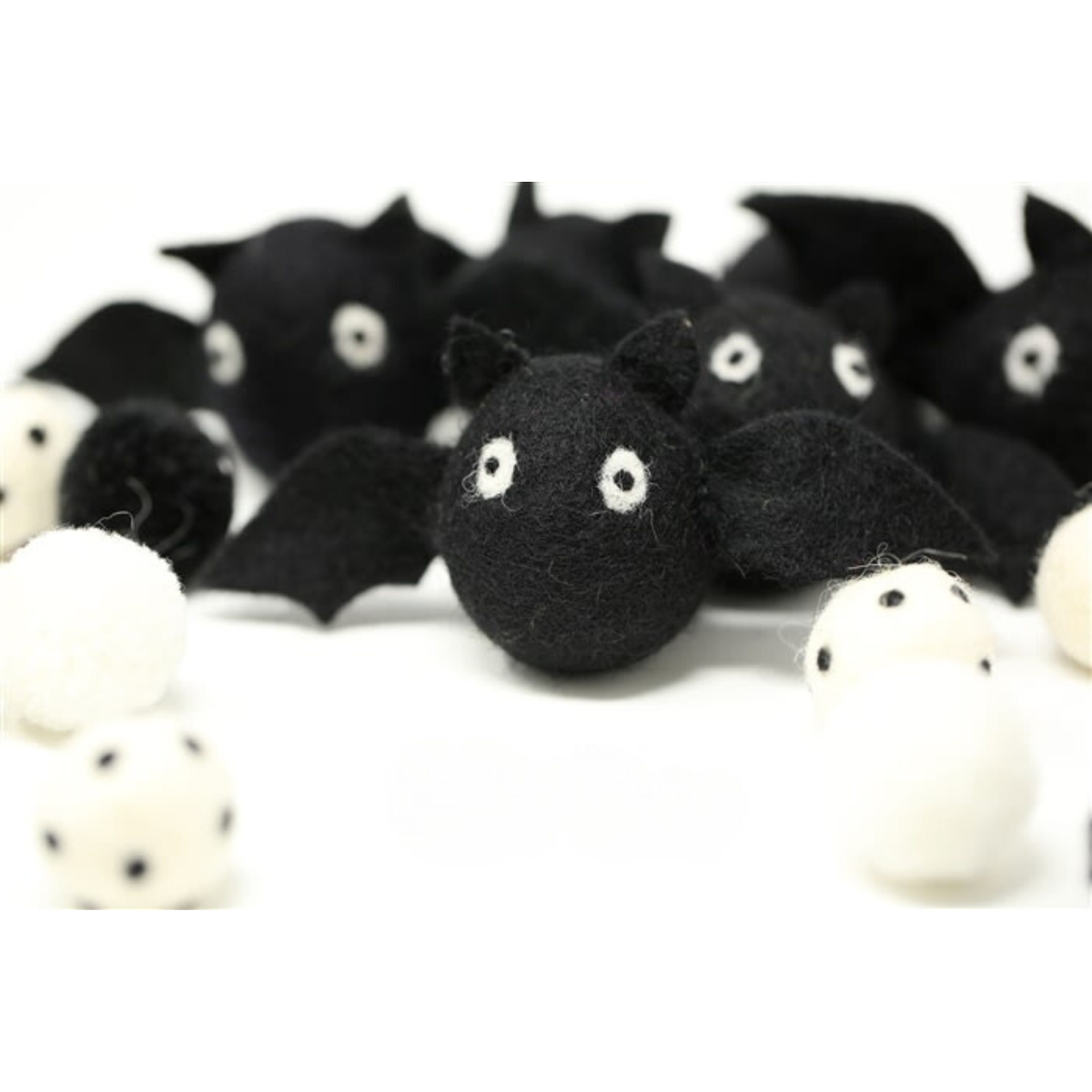 Felt Bats Halloween Wool Felt