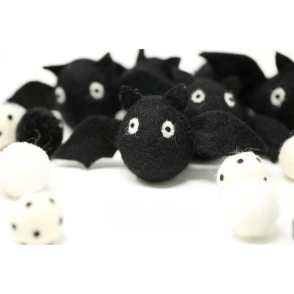 Felt Bats Halloween Wool Felt