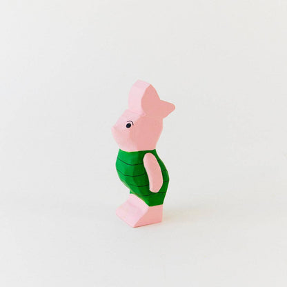Piglet Woden Figure