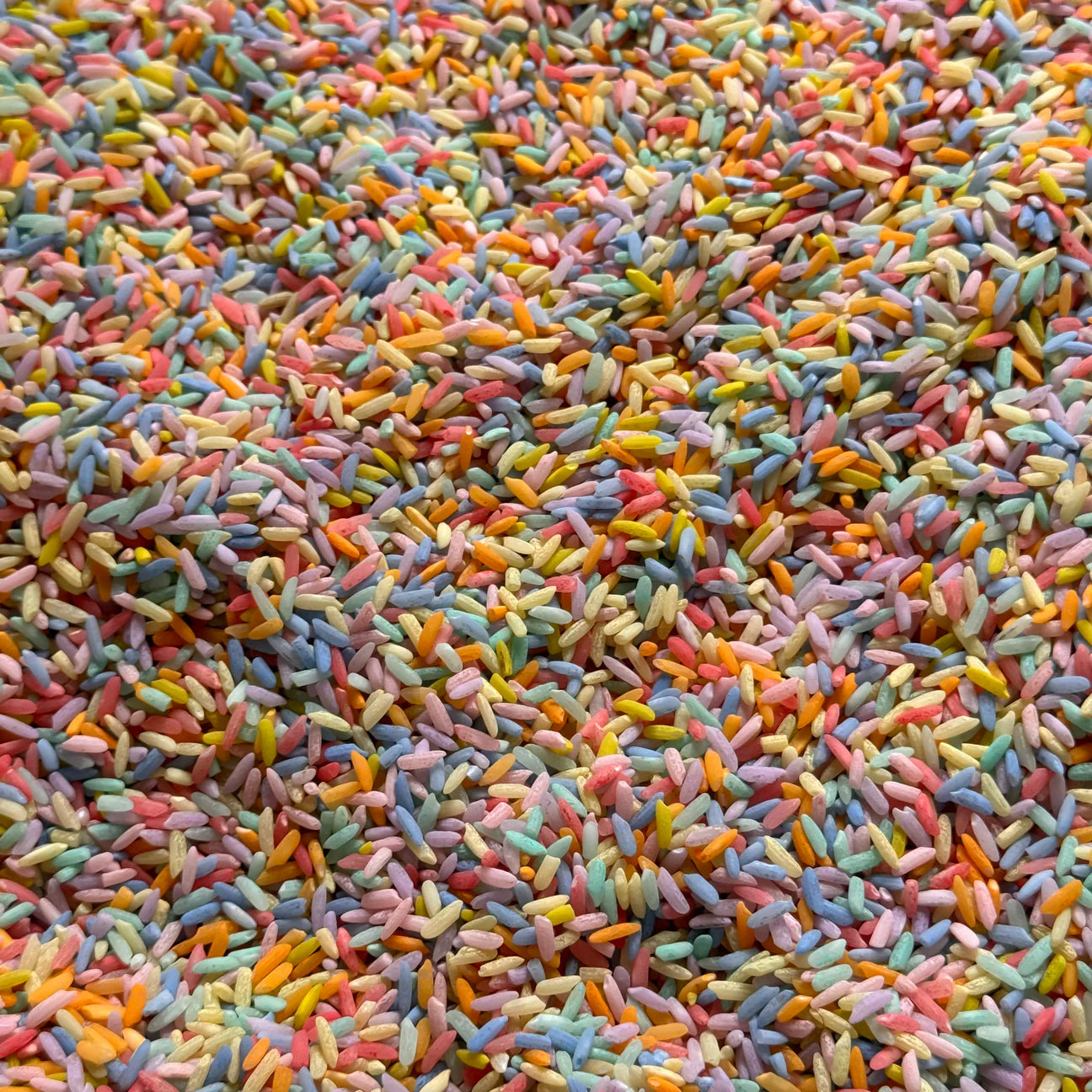Sensory Mix - Rainbow Pastel Rice