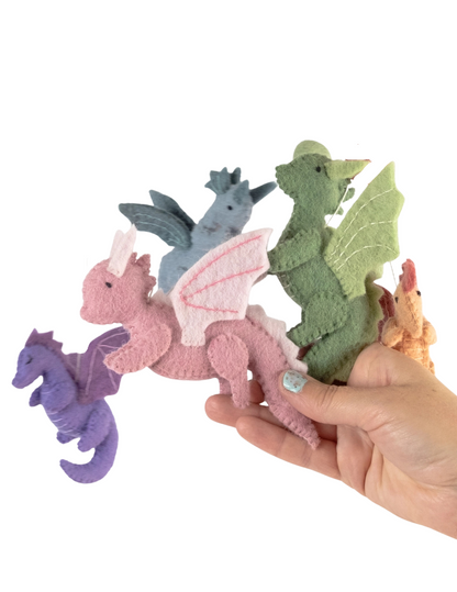 Felt Dragon