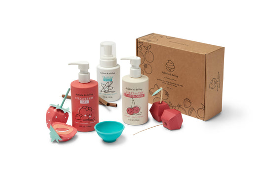 Cherry Berry Bath Gift Set (incl. mixing bowl)