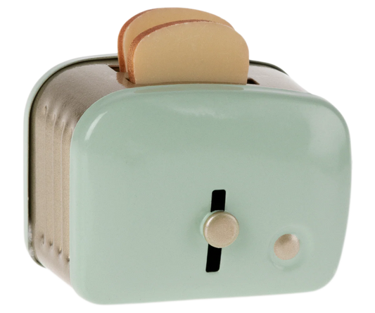 Miniature Toaster & Bread (Miniature) - Mint