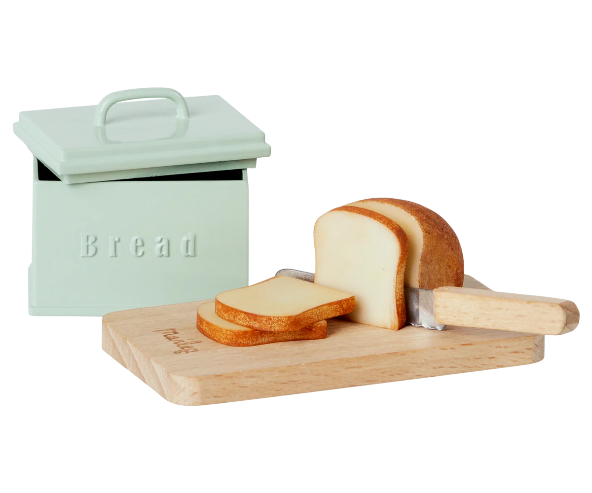 Bread Box w/ Utensils (Miniature)