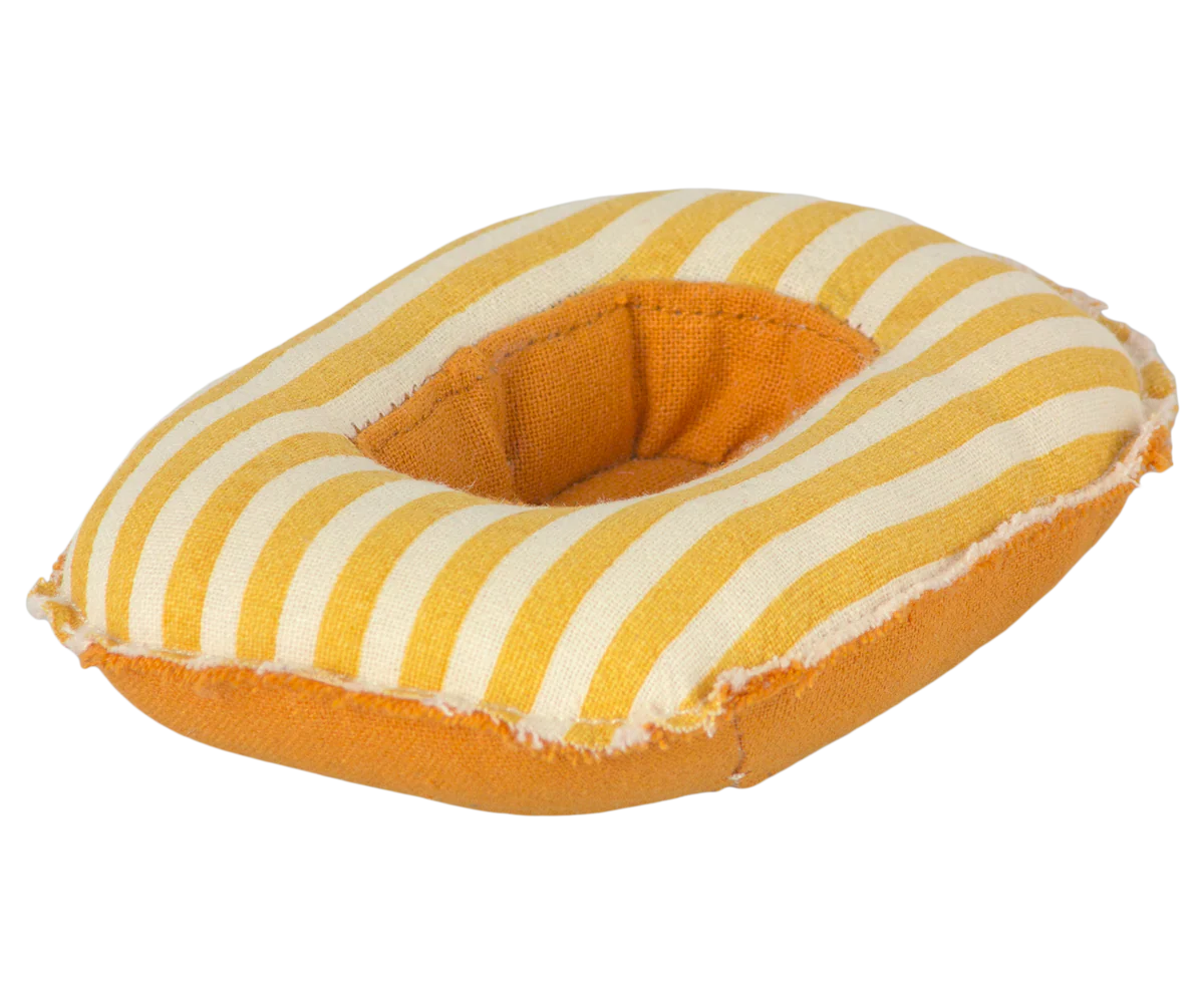 Rubber Boat (Mouse) - Yellow Stripe