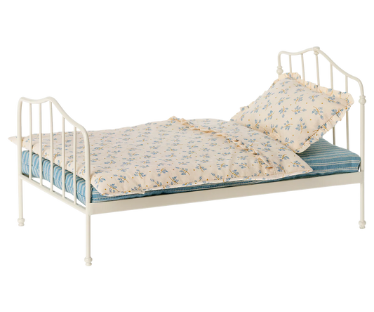 Vintage Bed (Miniature) - Blue