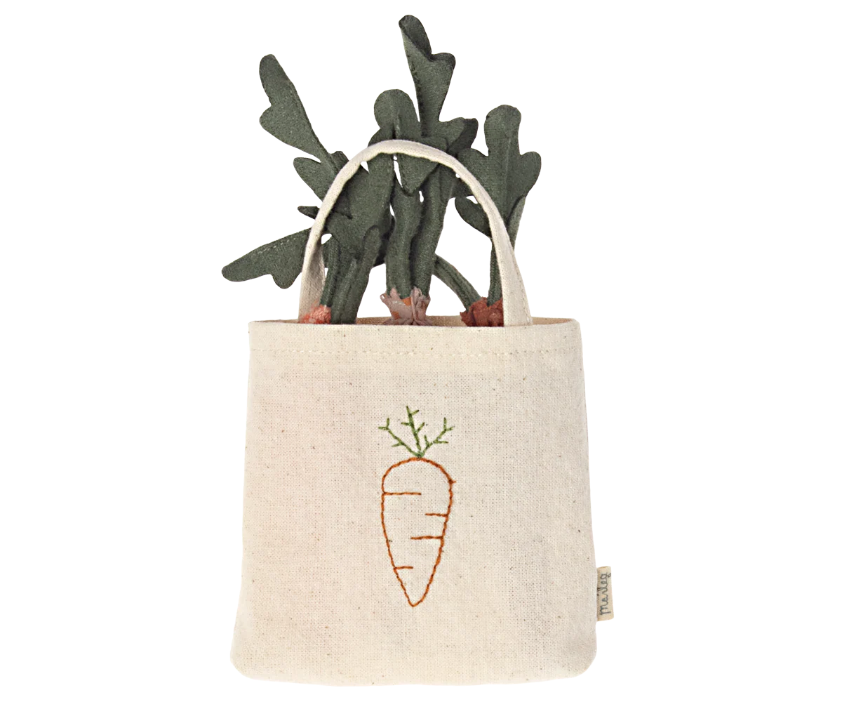 Carrots in Shopping Bag (Miniature)