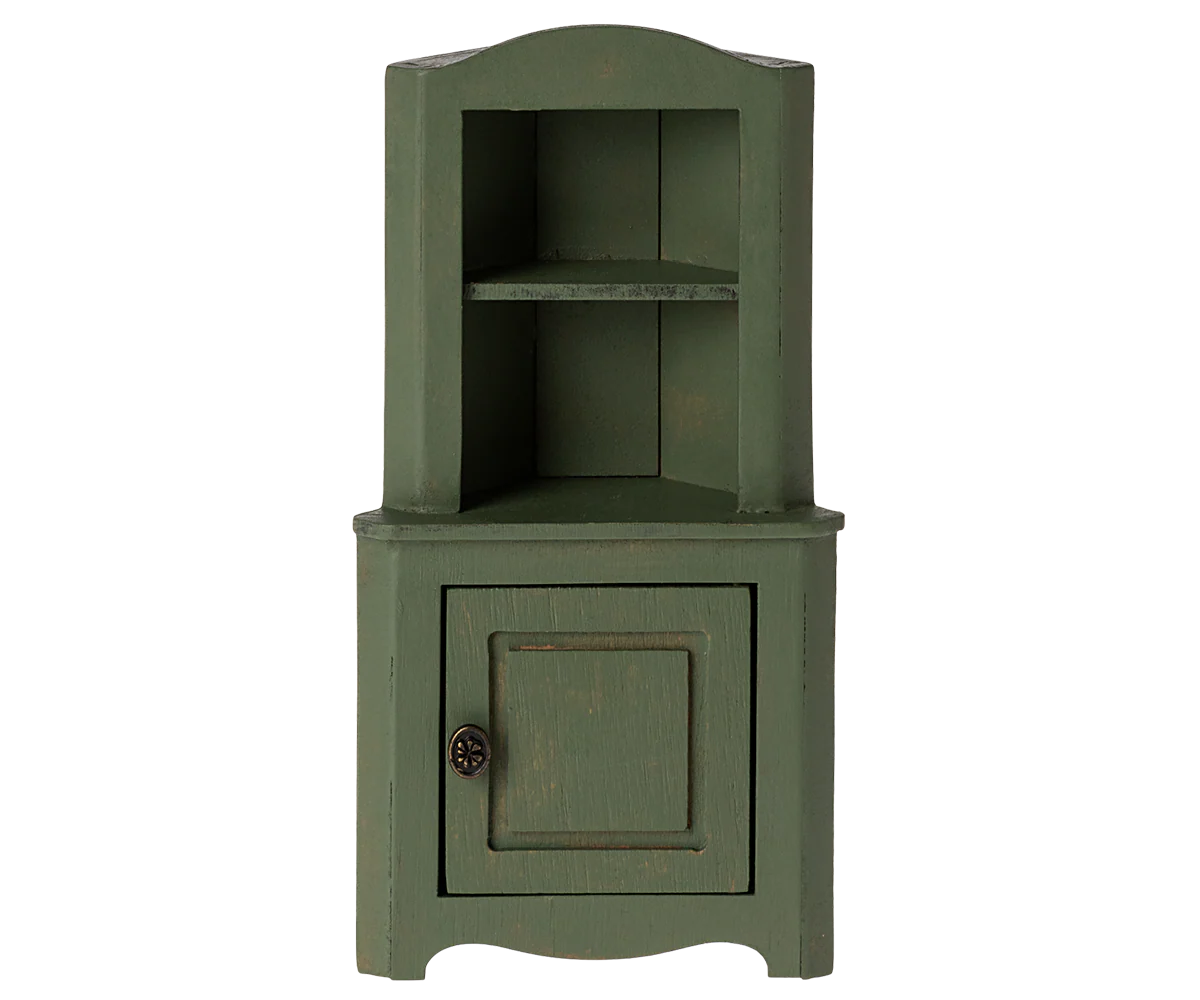Corner Cabinet (Mouse) - Dark Green