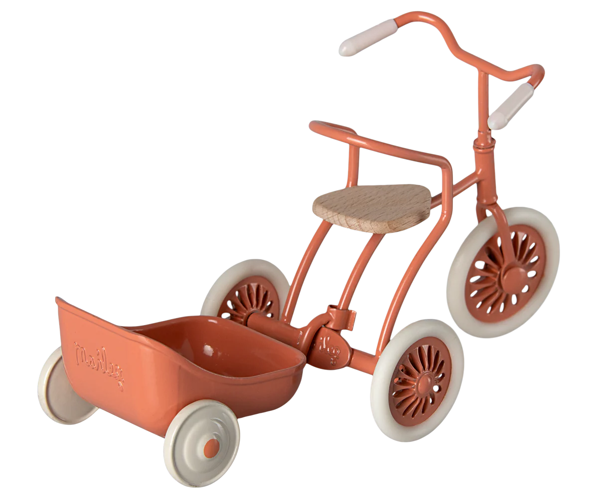 Tricycle Hanger (Mouse) - Coral
