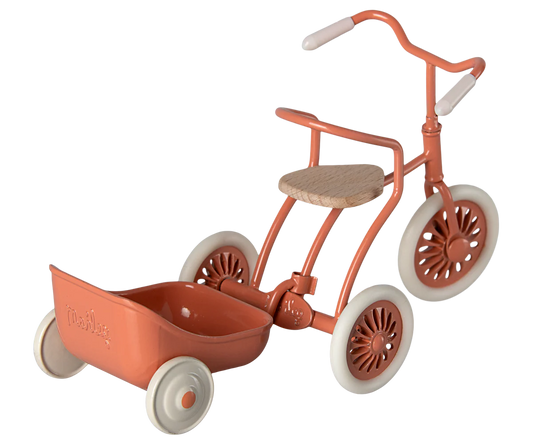 Tricycle Hanger (Mouse) - Coral