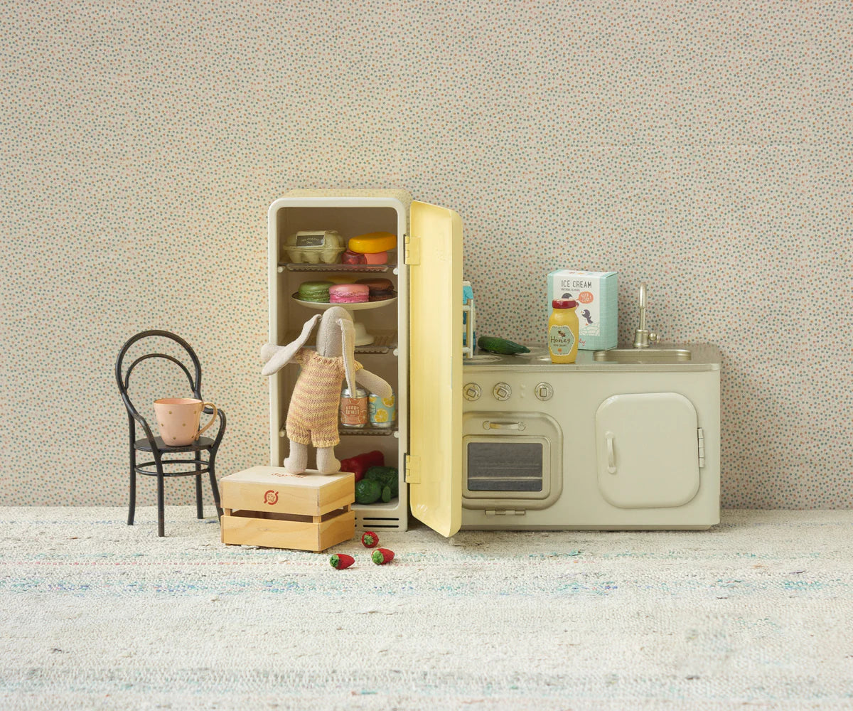 Fridge (Miniature) - Yellow